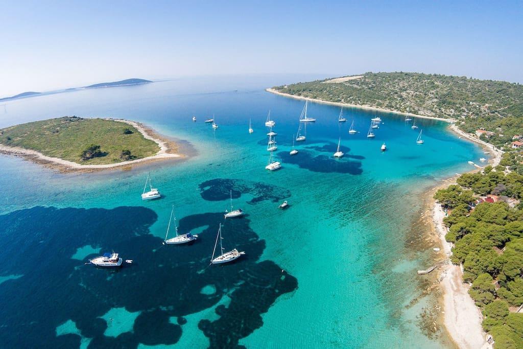 Apartment Zdenka 1 Trogir Zewnętrze zdjęcie